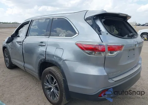 2016 Toyota Highlander Xle V6 from USA, damaged, VIN 5TDKKRFH0GS502941